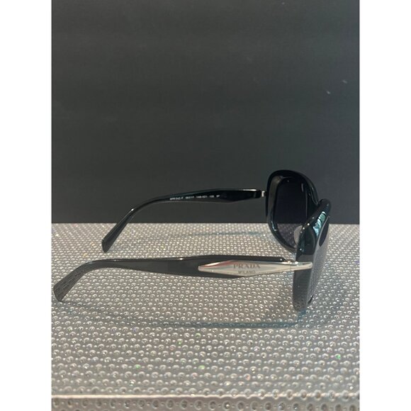 PRADA Oval Women\'s black Sunglasses, PR 04ZS NEW